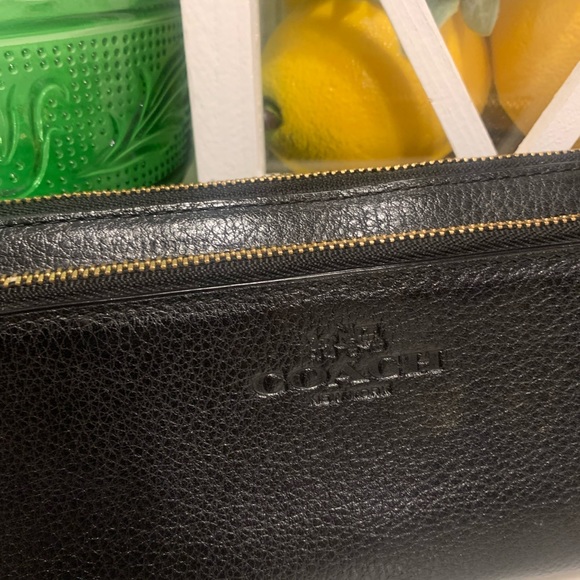Coach Zip Large Wallet Wristlet - Picture 2 of 5